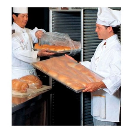 Lk Packaging Bun Pan Rack Covers, 21"W x 35"L, .6 Mil, Clear, 200/Pack BPC10G216035